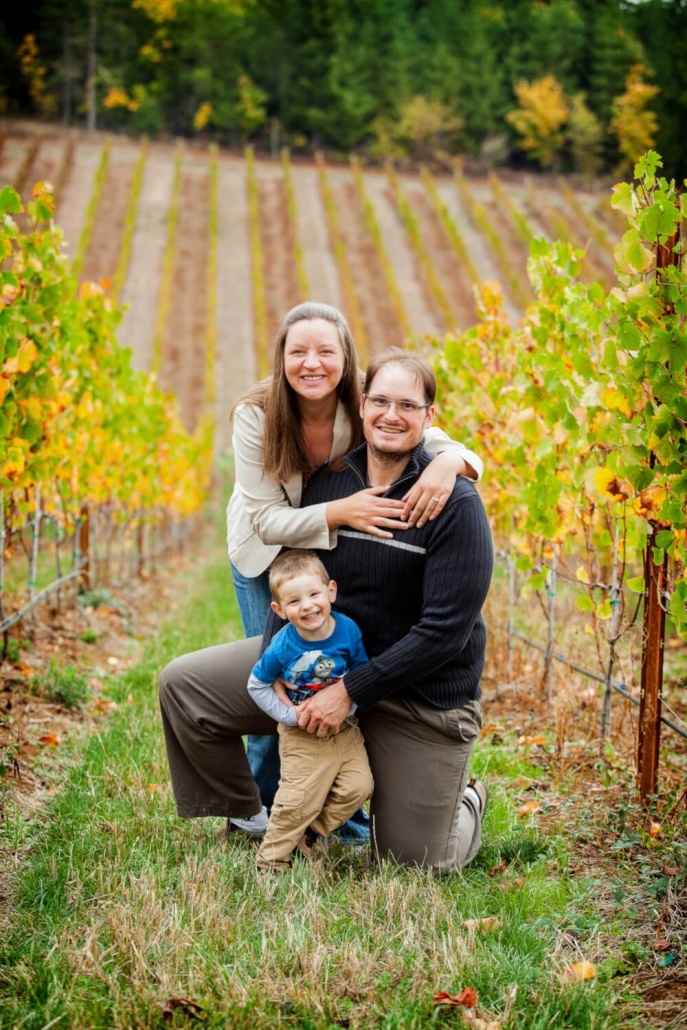 Bethany, Chris and their son Carter